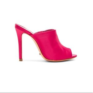 Schutz leather mule, pink, slip on